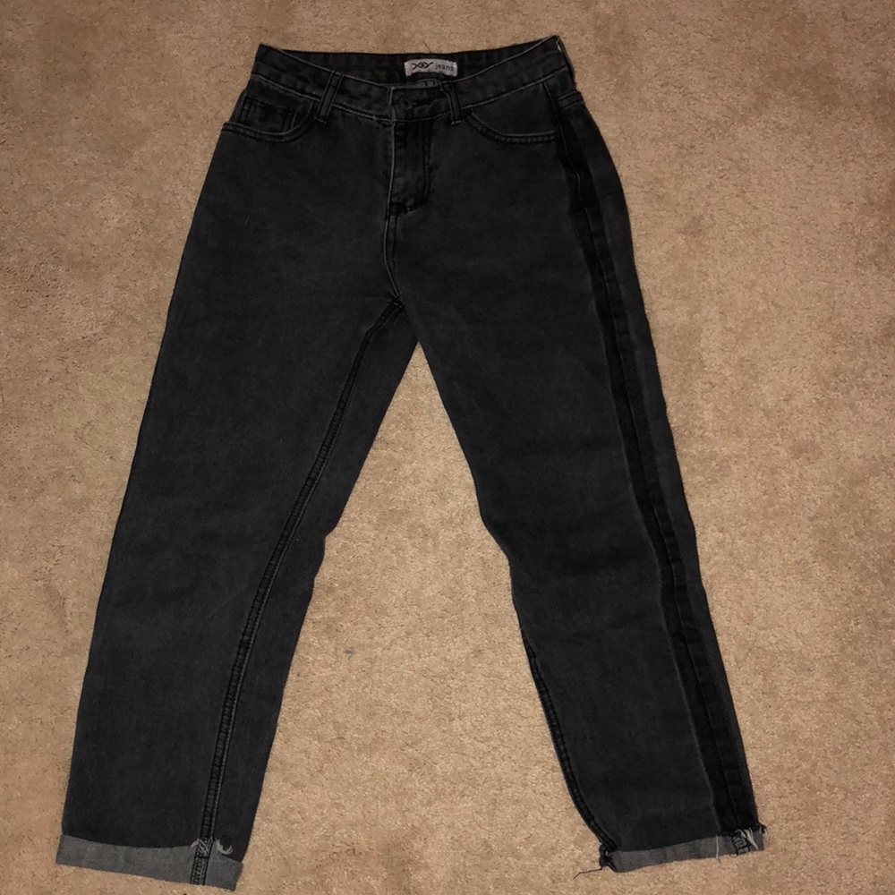 Straight Black Jeans